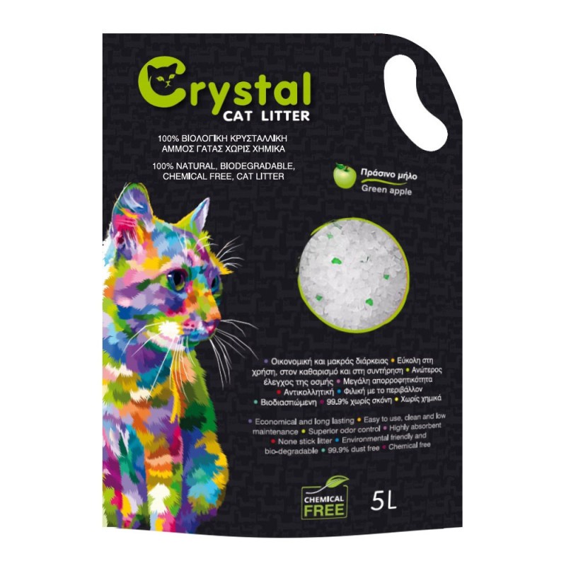 Crystal Cat Litter -...